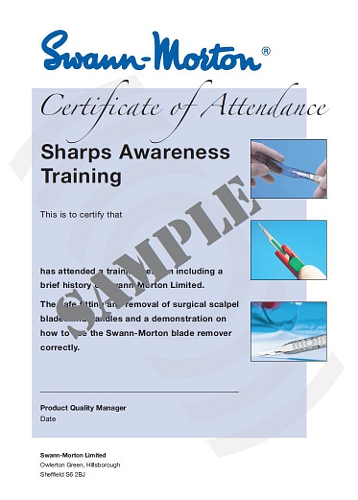 Sharps Safety Awareness Training by Swann-Morton
