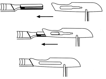 SURGICAL BLADE HANDLE 1